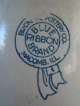 Buckeye Pottery Co. Macomb, ILL Blue Ribbon Brand