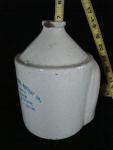 Stoneware, one-piece, molded, hand-formed, Bristol glaze, with hood, Mark: 'The Ransbottom Bros. Pottery Co. Manufacturers of high grade stoneware, Roseville, Ohio'.